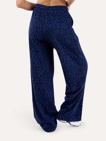 Loosefit Pantalon Smilodox en bleu