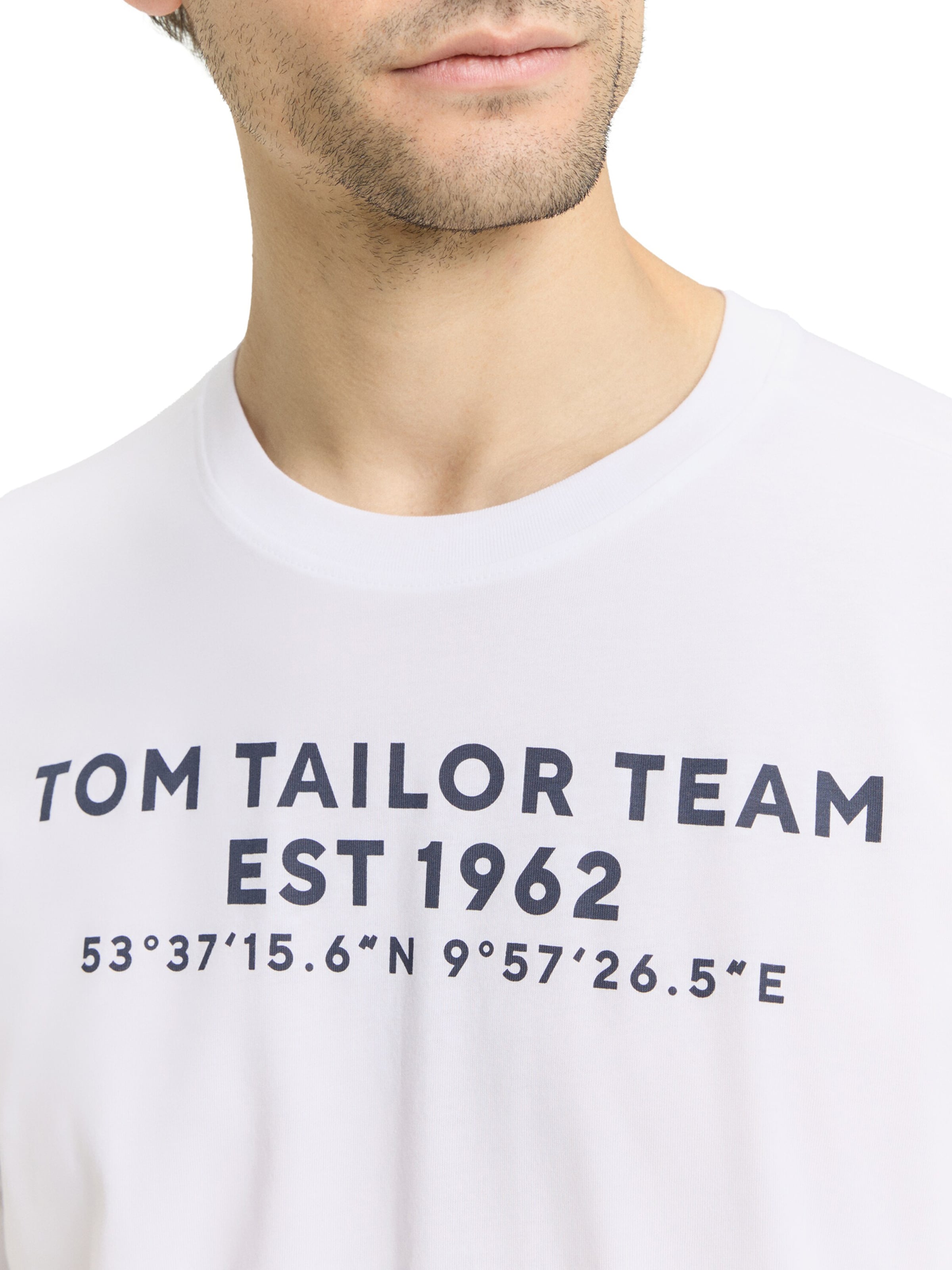 TOM TAILOR Tričko - Biela