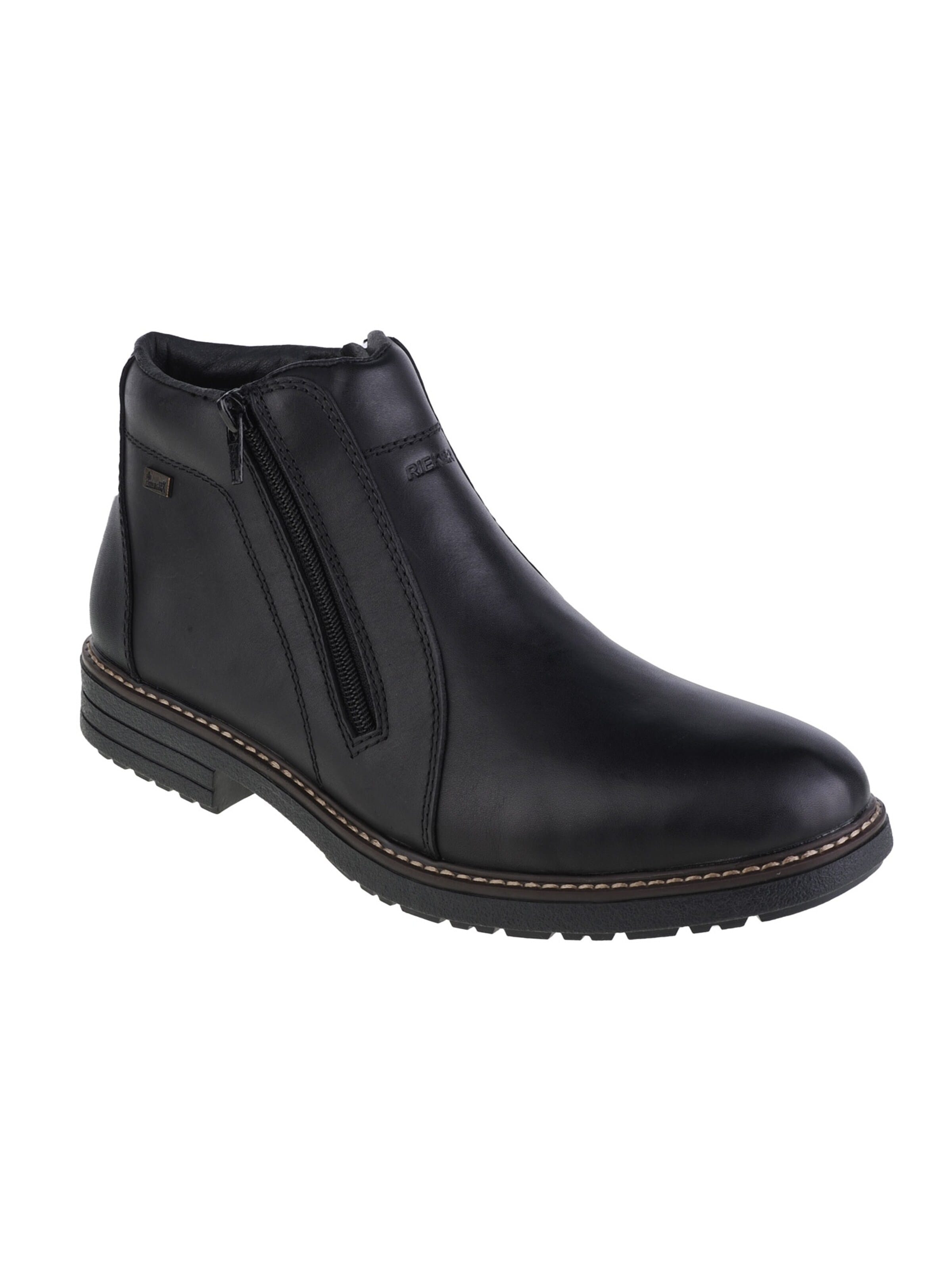 Rieker Schnürboots 'Rieker Booties'‌‌‌‌‌‌‌ in Schwarz: Vorderseite