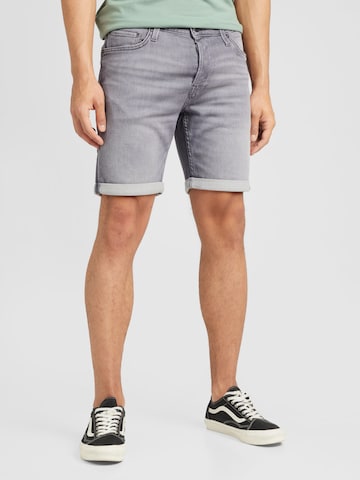 JACK & JONES - Regular Calças de ganga 'Rick' em cinzento: frente