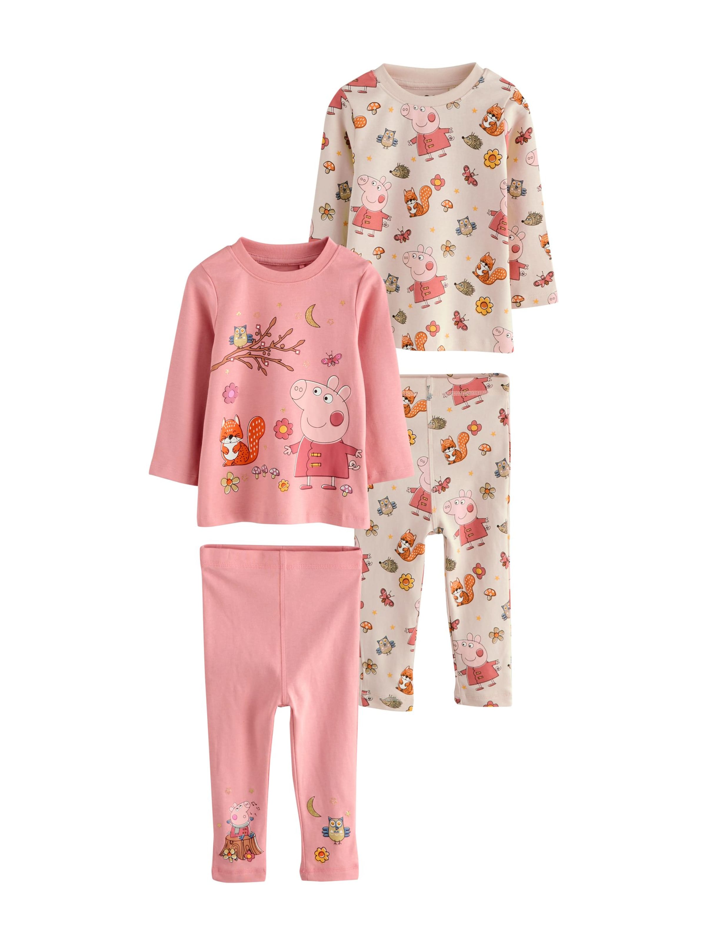 rozā Next Pidžama 'Peppa Pig': no priekšpuses