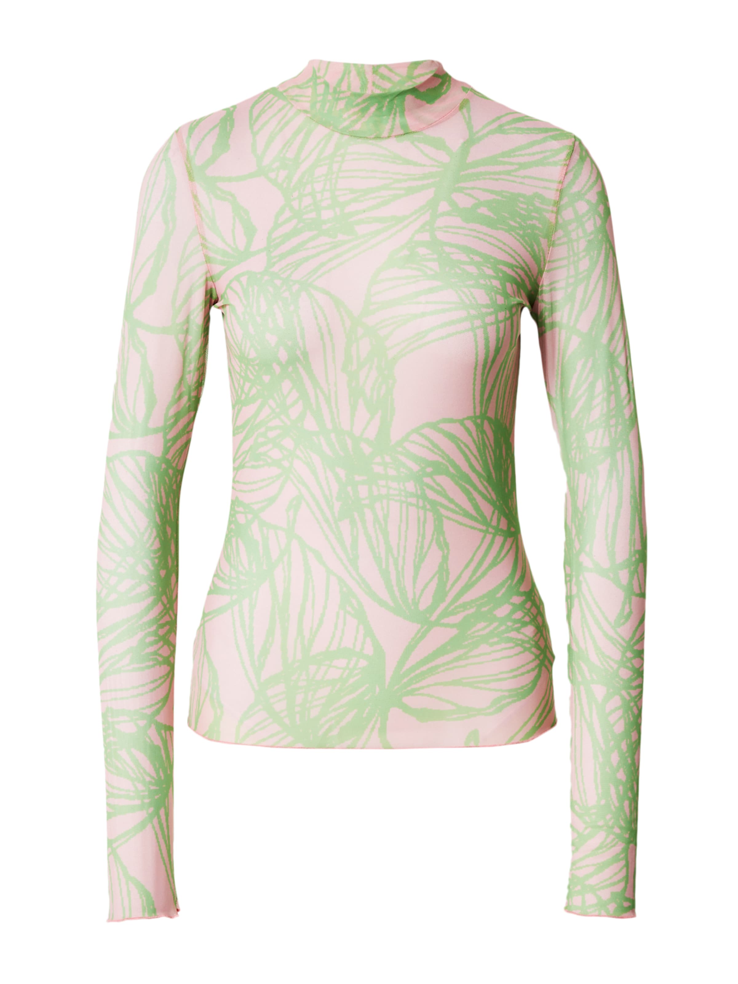 Moves Shirt in Lila: voorkant