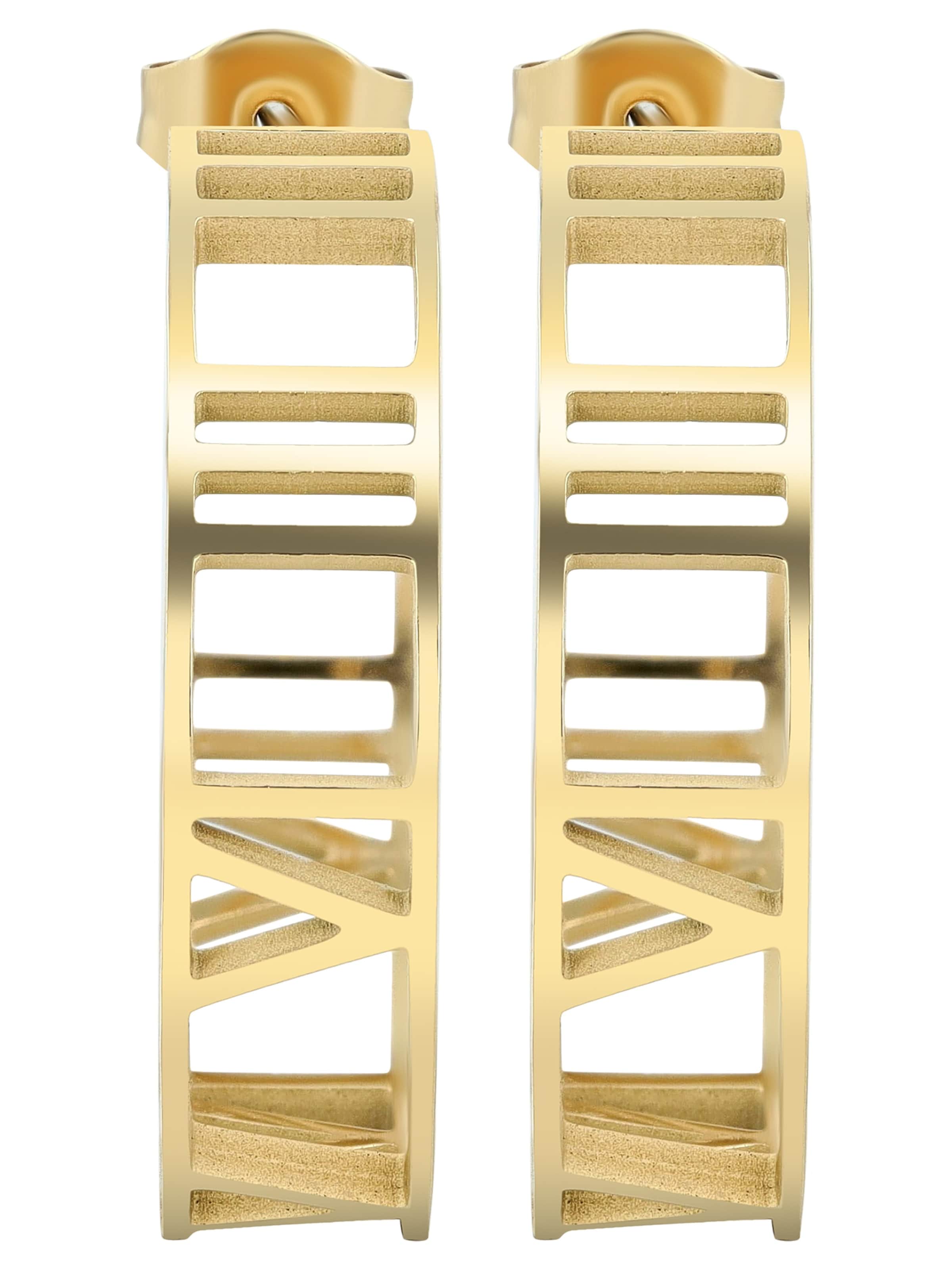 Akzent Earrings 'Vika, langlebig' in Gold