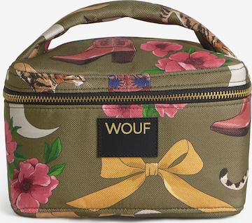 Nécessaire 'Daily' di Wouf in verde: frontale