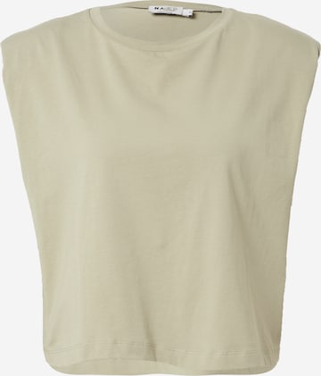 NA-KD Top in Green: front