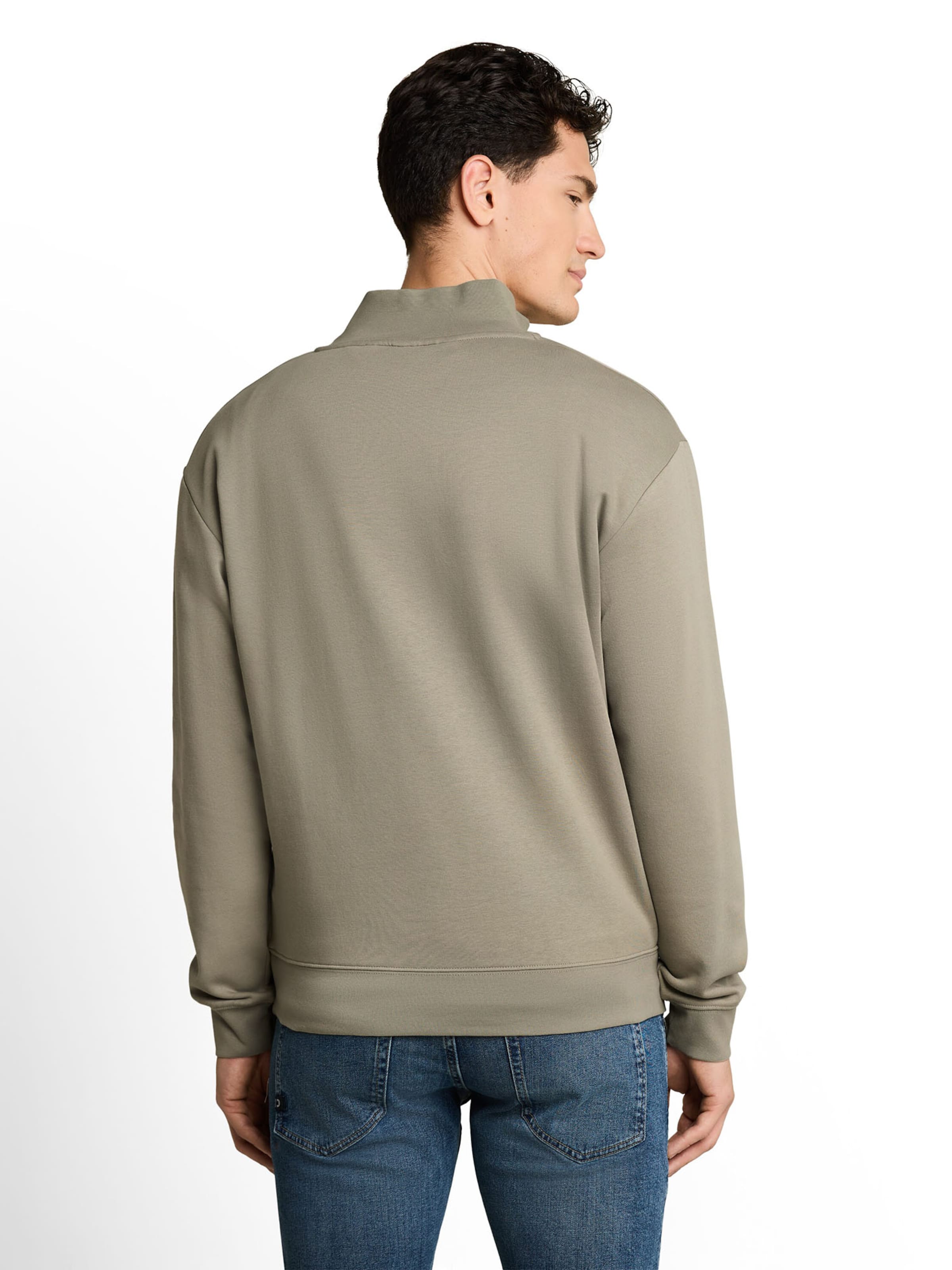 TOM TAILOR DENIM Μπλούζα φούτερ σε πράσινο