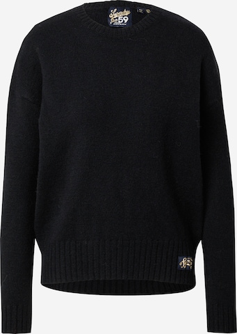 Superdry Sweater 'Essential' in Blue: front