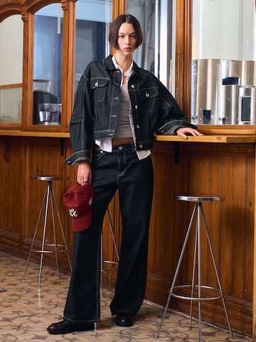 Baggy Jean Bershka en bleu