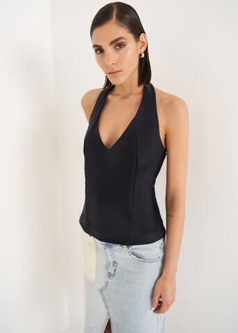 Camomilla Top 'TADDEO' in Schwarz