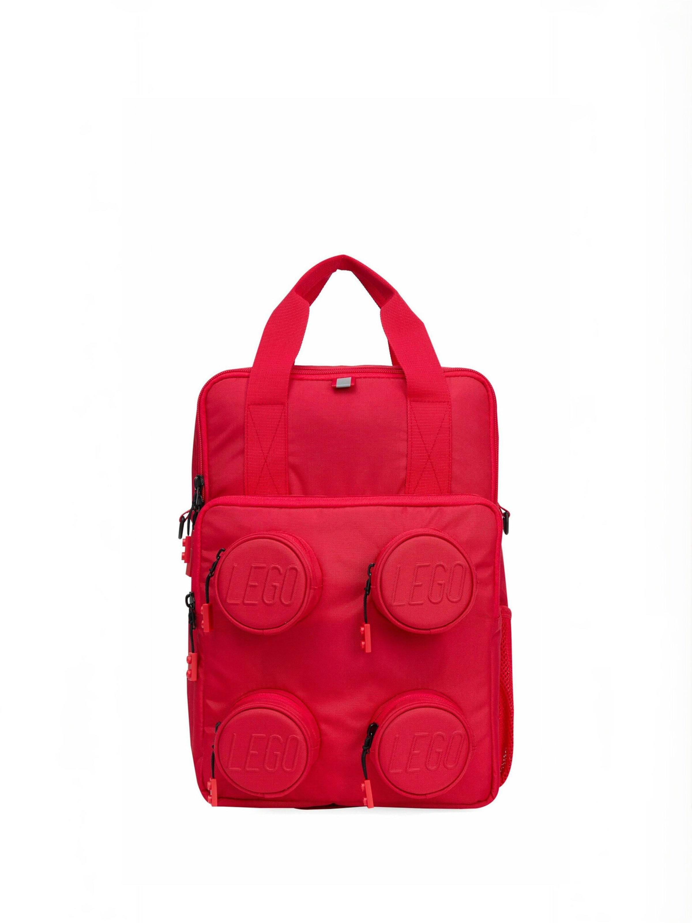 Sac ' Brick ' LEGO® Bags en rouge : devant