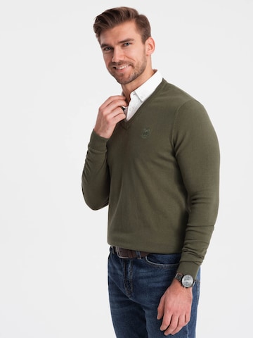 Ombre - Jersey en verde