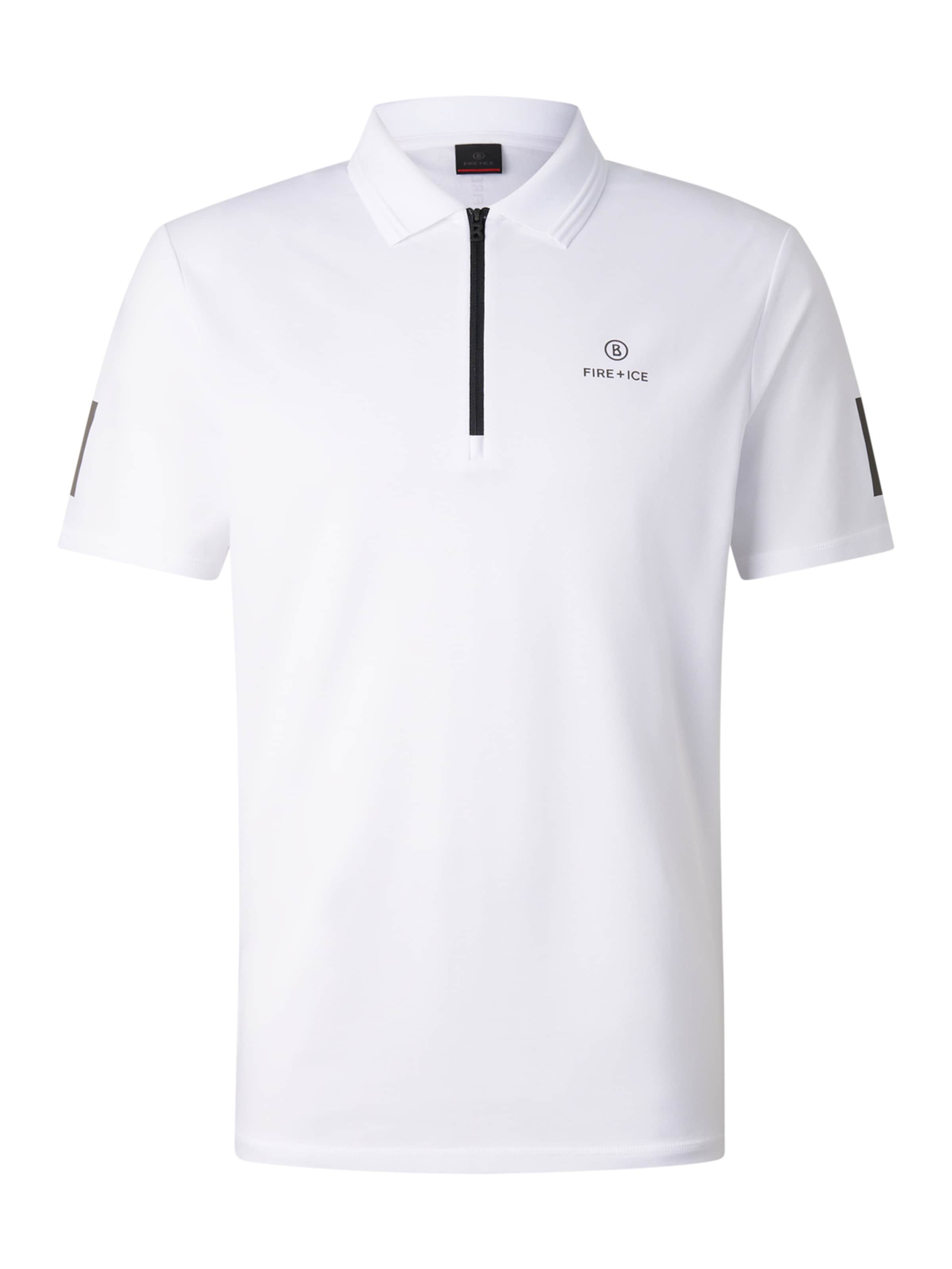 Bogner Fire + Ice Poloshirt 'Mikka' in weiß, Produktansicht