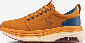 Baskets basses GIESSWEIN en marron : devant