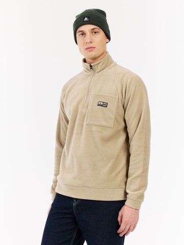 PROTEST Sportsweatshirt 'PRTArax' in Braun