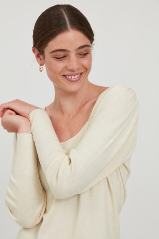 ICHI Pullover 'RUVERA' in Beige