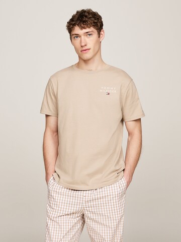 Tommy Hilfiger Underwear T-Shirt in Beige: Vorderseite