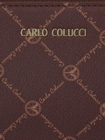 Carlo Colucci Portemonnee 'Chierici' in Bruin