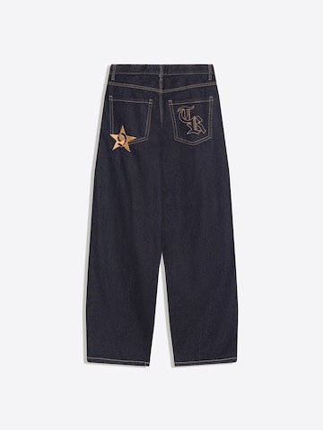 Bershka Baggy Jeans in Blau