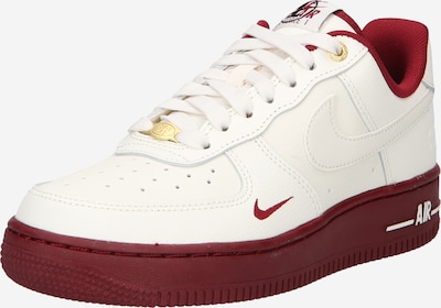 Nike Sportswear Baskets basses 'AIR FORCE 1 07 SE' en rouge / blanc, Vue avec produit