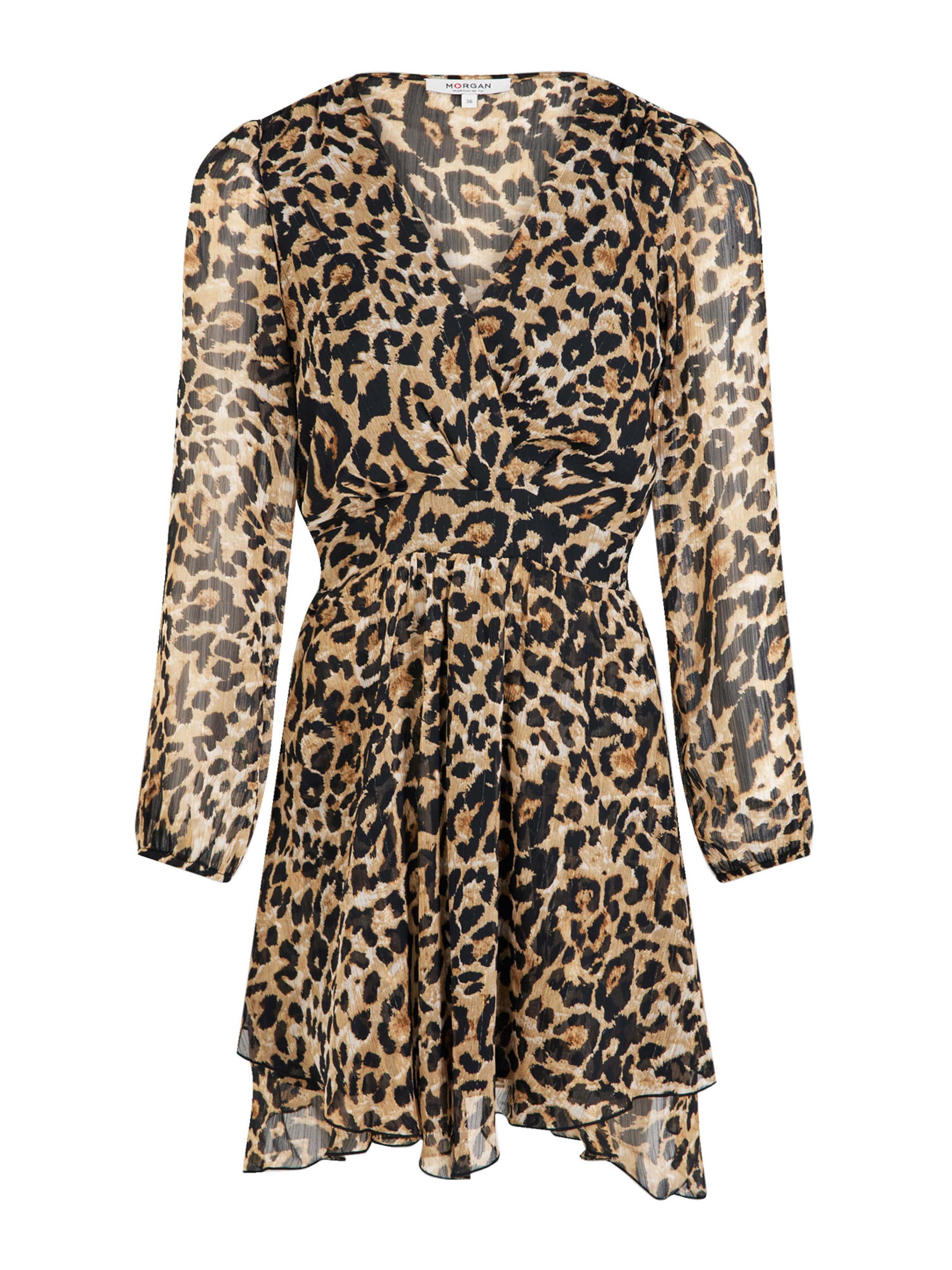 Morgan Klänning 'Rlion' i brun: framsida