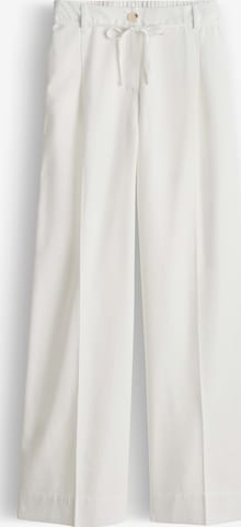 OPUS - Pierna ancha Pantalón de pinzas 'Meeri' en blanco: frente