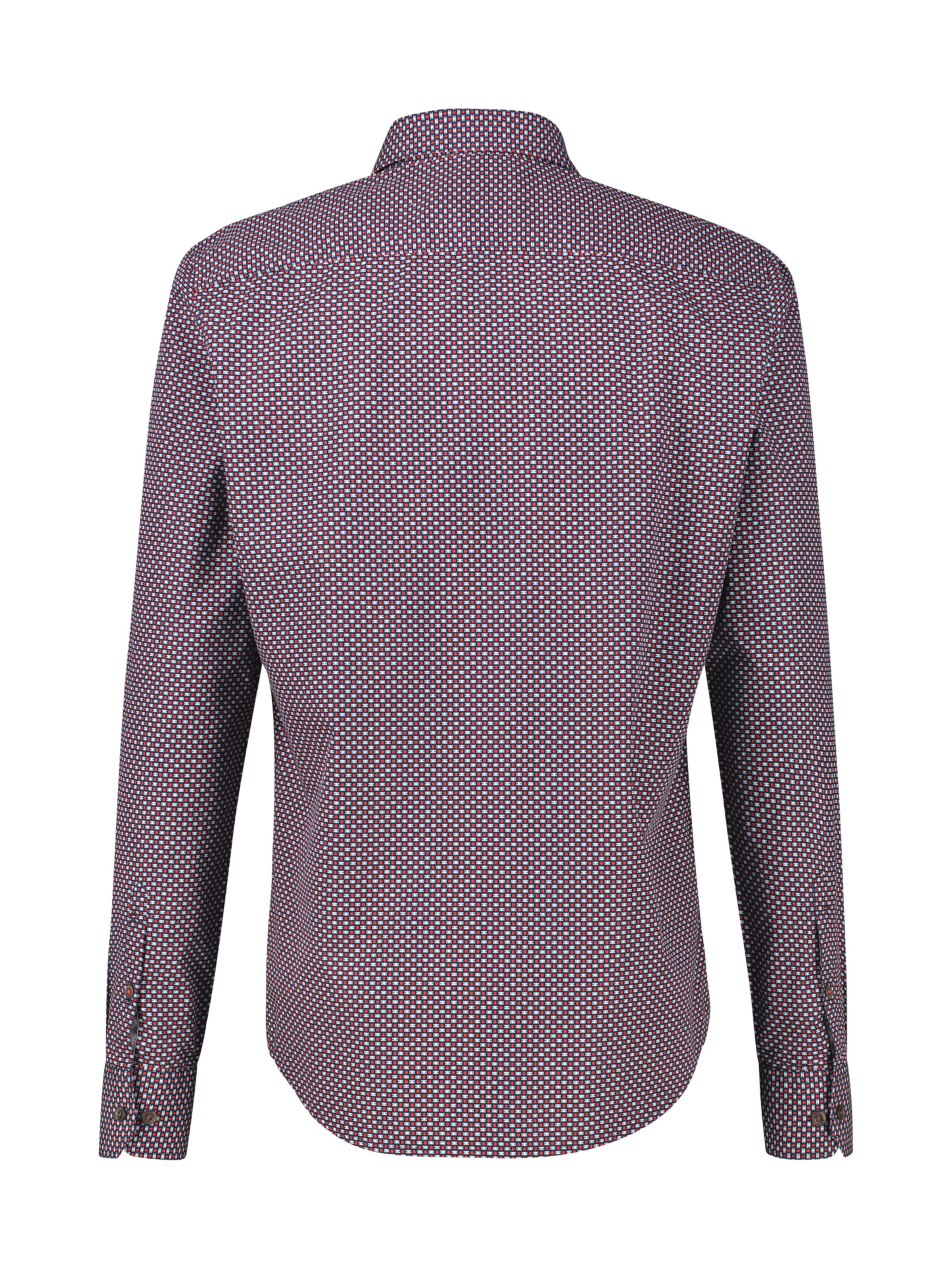 LERROS Slim fit Overhemd in Rood