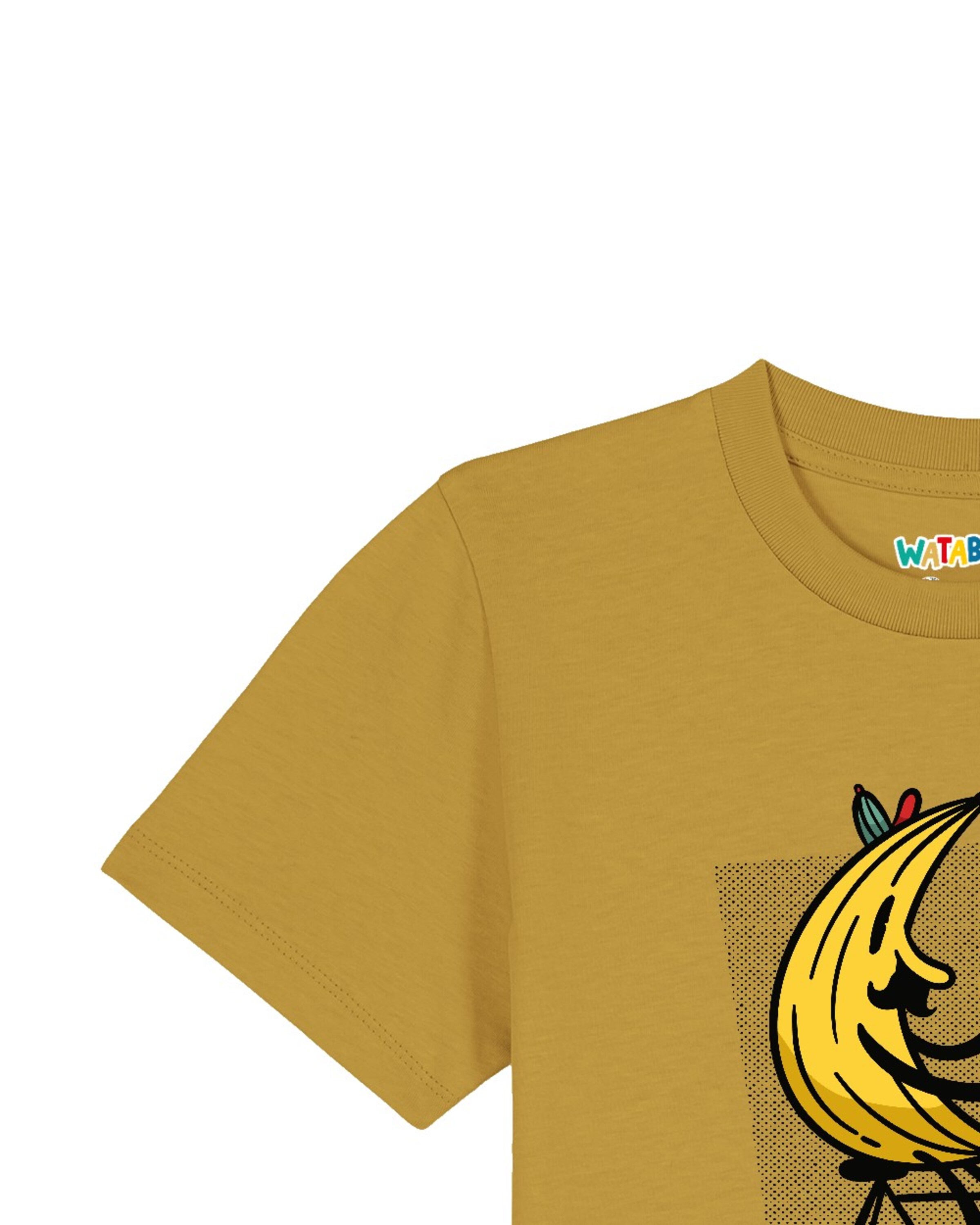 Maglietta 'Banana Rider' di watabout.kids in giallo