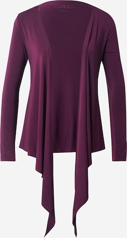 CURARE Yogawear Urheiluneuletakki värissä lila: etupuoli