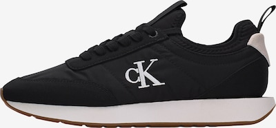 Calvin Klein Matalavartiset tennarit värissä musta / luonnonvalkoinen, Tuotenäkymä