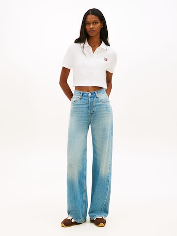 Tricou de la Tommy Jeans pe bej