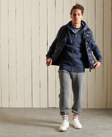 Superdry Sweatjacke in Blau