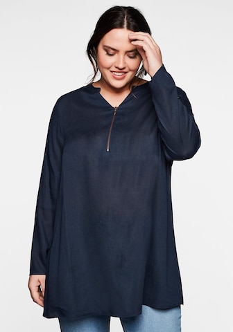 SHEEGO Tuniek in Blauw: voorkant