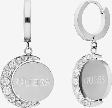 GUESS Earrings 'Moon Phases' in Silver: front