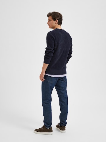 SELECTED HOMME Pullover 'Rodney' in Blau