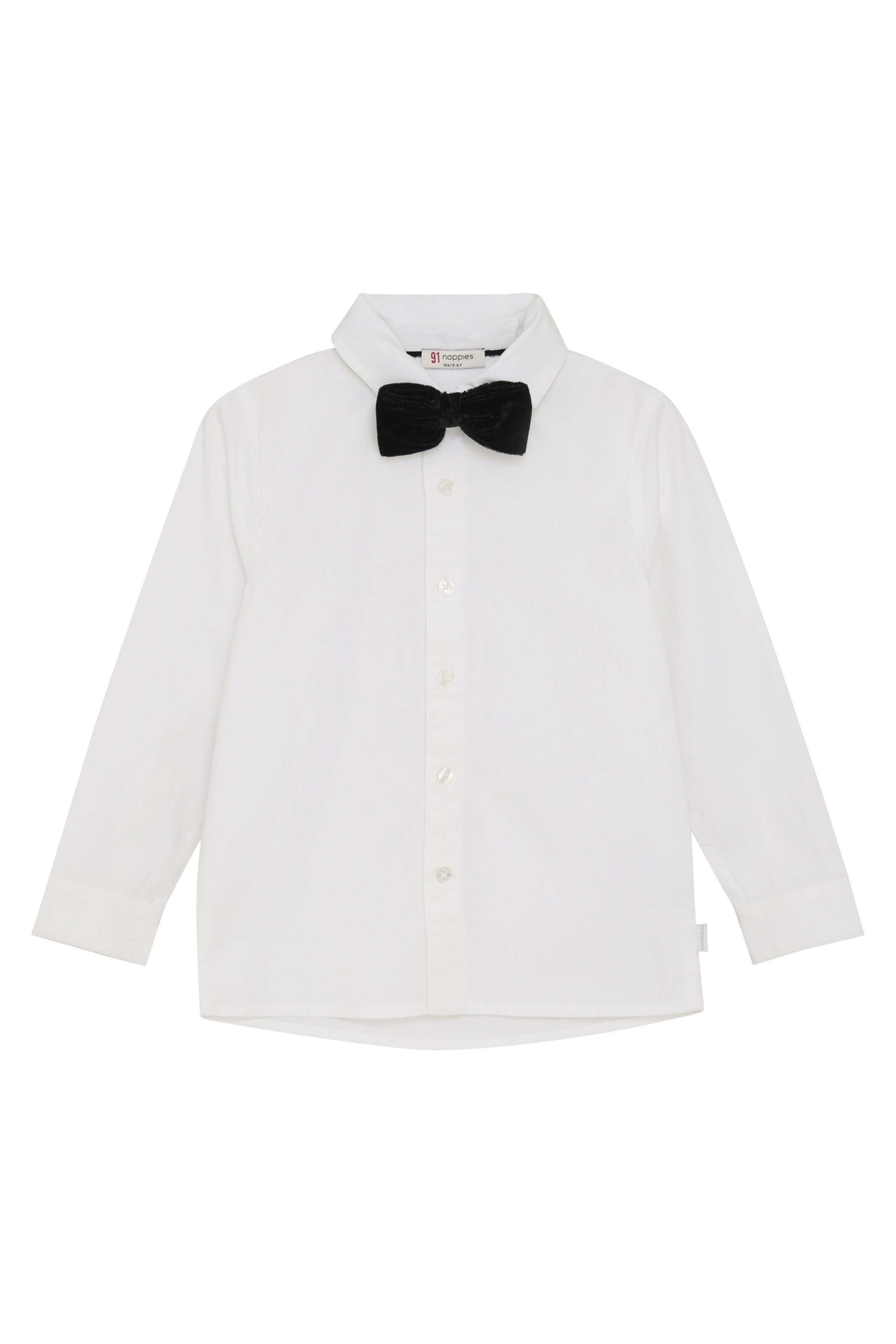 Noppies Regular fit Button Up Shirt 'Rumney' in White: front