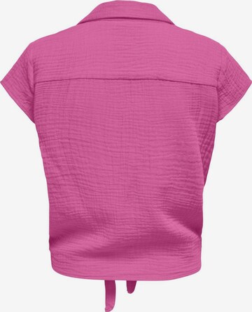 Camicia da donna 'THYRA' di ONLY in rosa