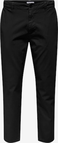 Pantaloni eleganți 'ONSFree' de la Only & Sons pe negru: față