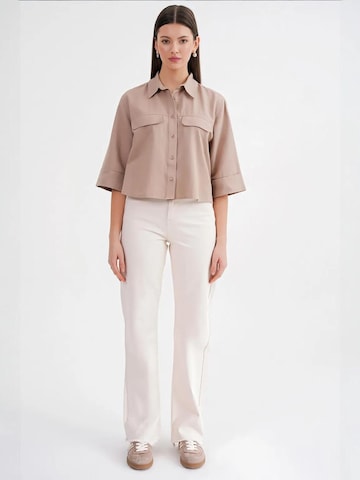 MixRay - Blusa em castanho