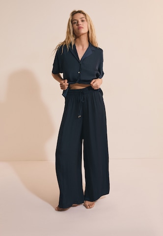 ETAM Pyjamabroek 'Cheeta' in Blauw