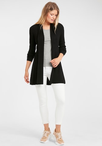 Fransa Knit Cardigan in Black