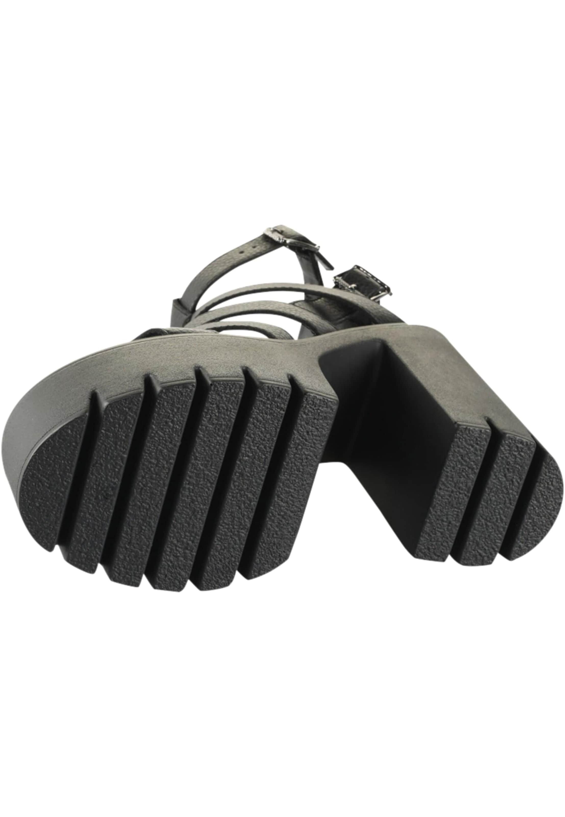 Sandale cu baretă 'Jalila' de la BUFFALO pe negru