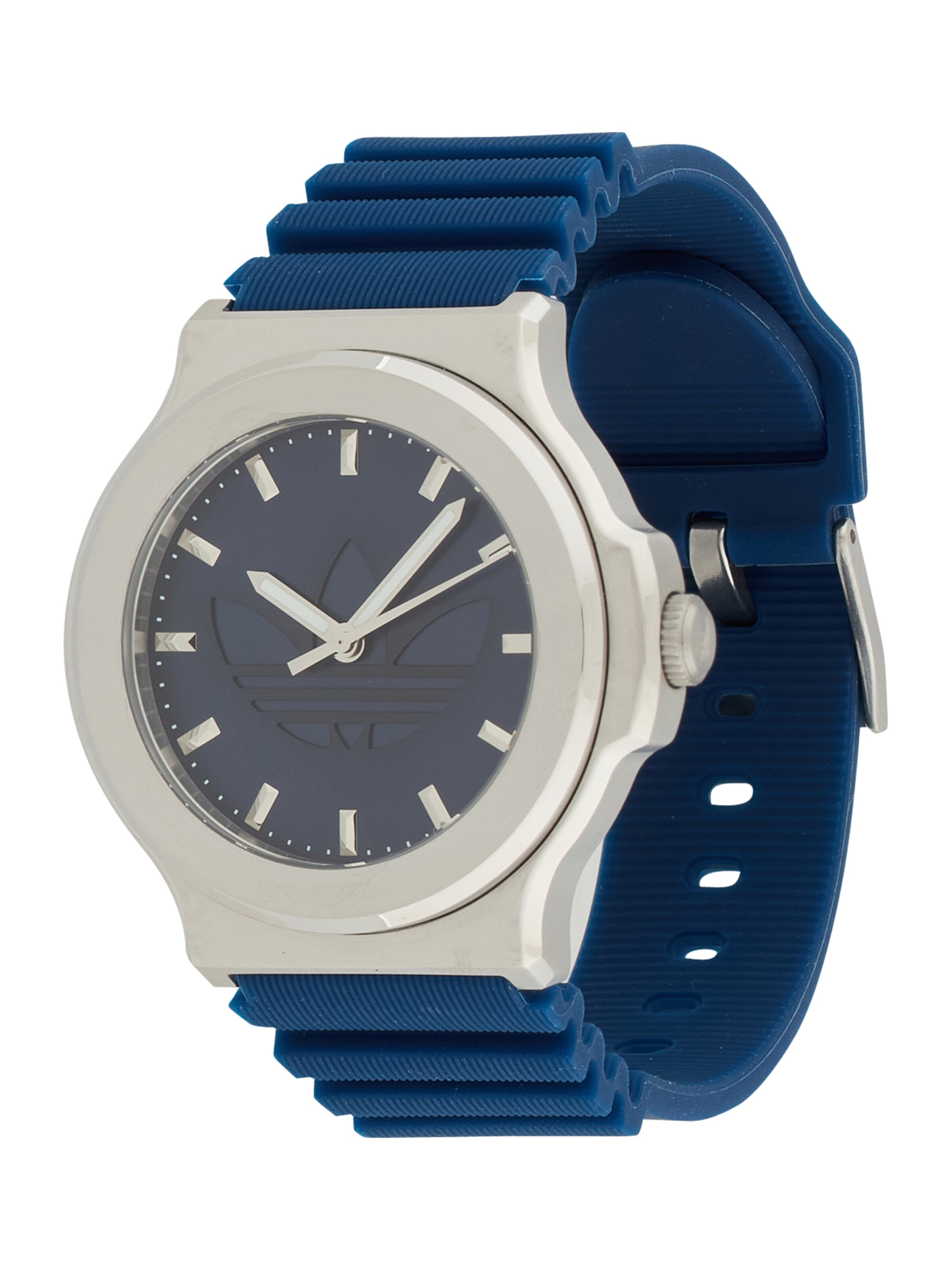 ADIDAS ORIGINALS Αναλογικό ρολόι 'EXPRESSION THREE' σε ασημί: μπροστά