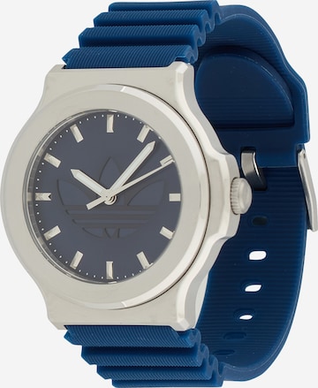 ADIDAS ORIGINALS Uhr 'EXPRESSION THREE' in Silber: Vorderseite