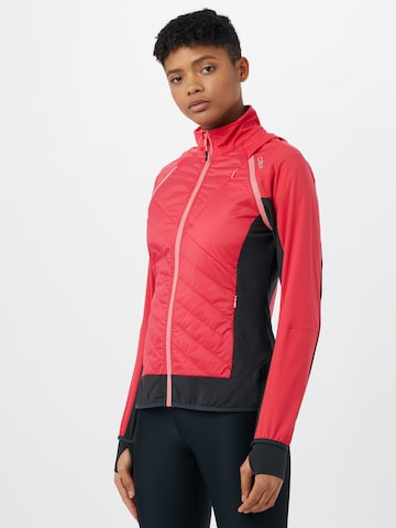 Veste outdoor CMP en rouge : devant