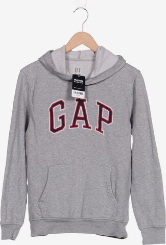 GAP Sweatshirt & Zip-Up Hoodie in S in Grey: front