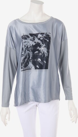 COMMA Longsleeve-Shirt L in Grau: predná strana