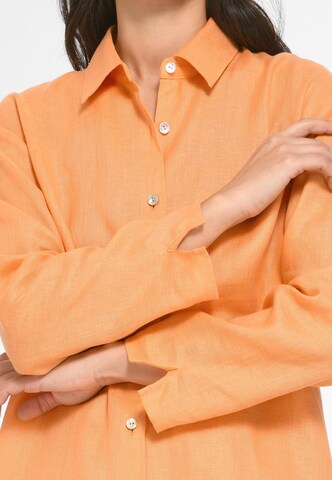 Peter Hahn Bluse in Orange