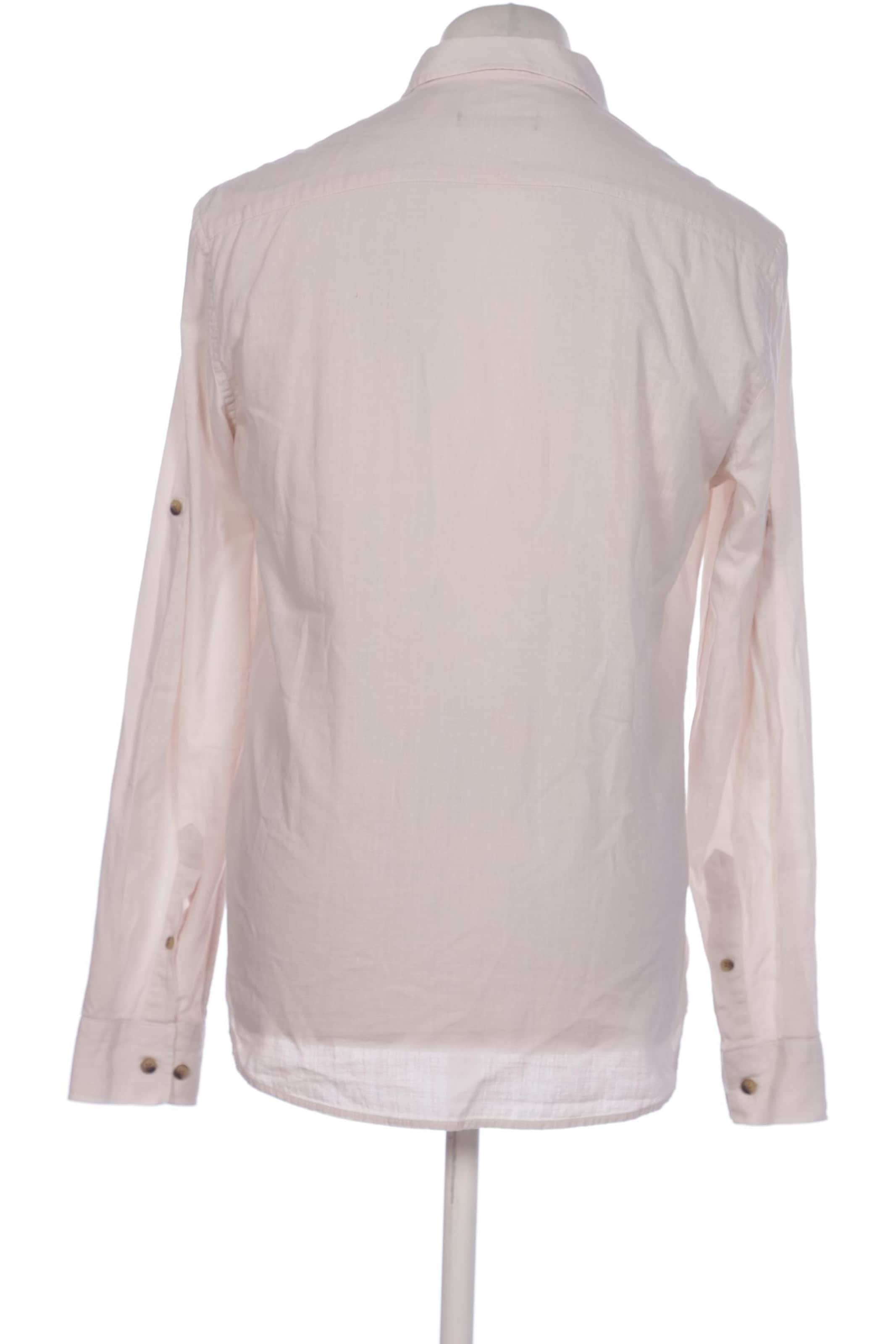 Trendyol Button Up Shirt in M in Beige