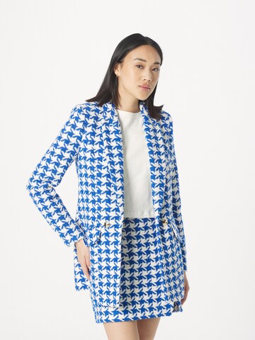 River Island Blazer in Blue: front