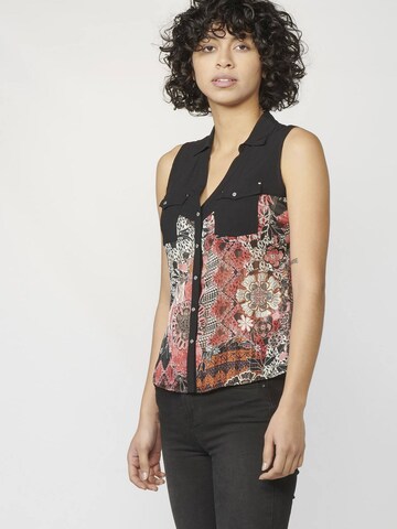 KOROSHI - Blusa en negro